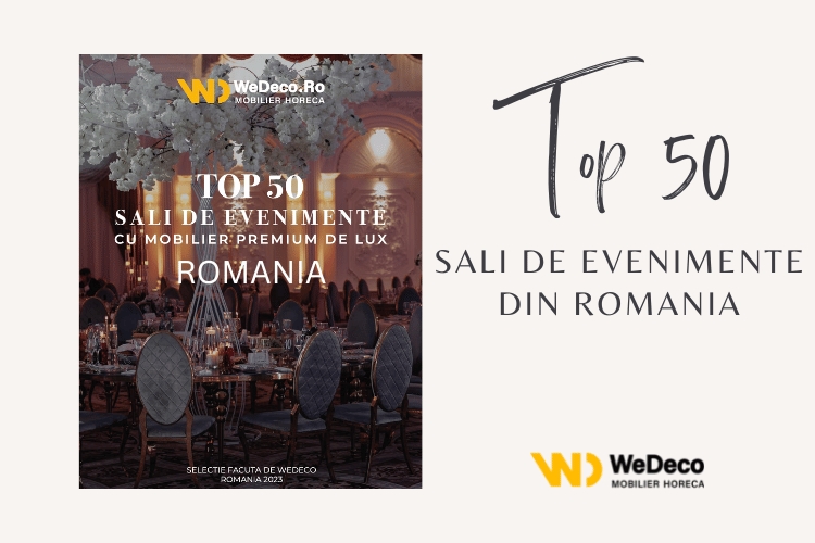 TOP 50 Sali de evenimente din Romania