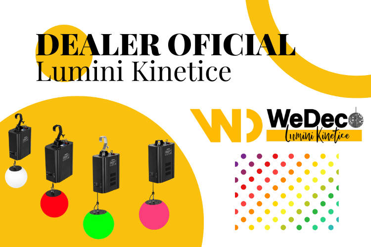 WeDeco a devenit Dealer Oficial Lumini Kinetice in Romania