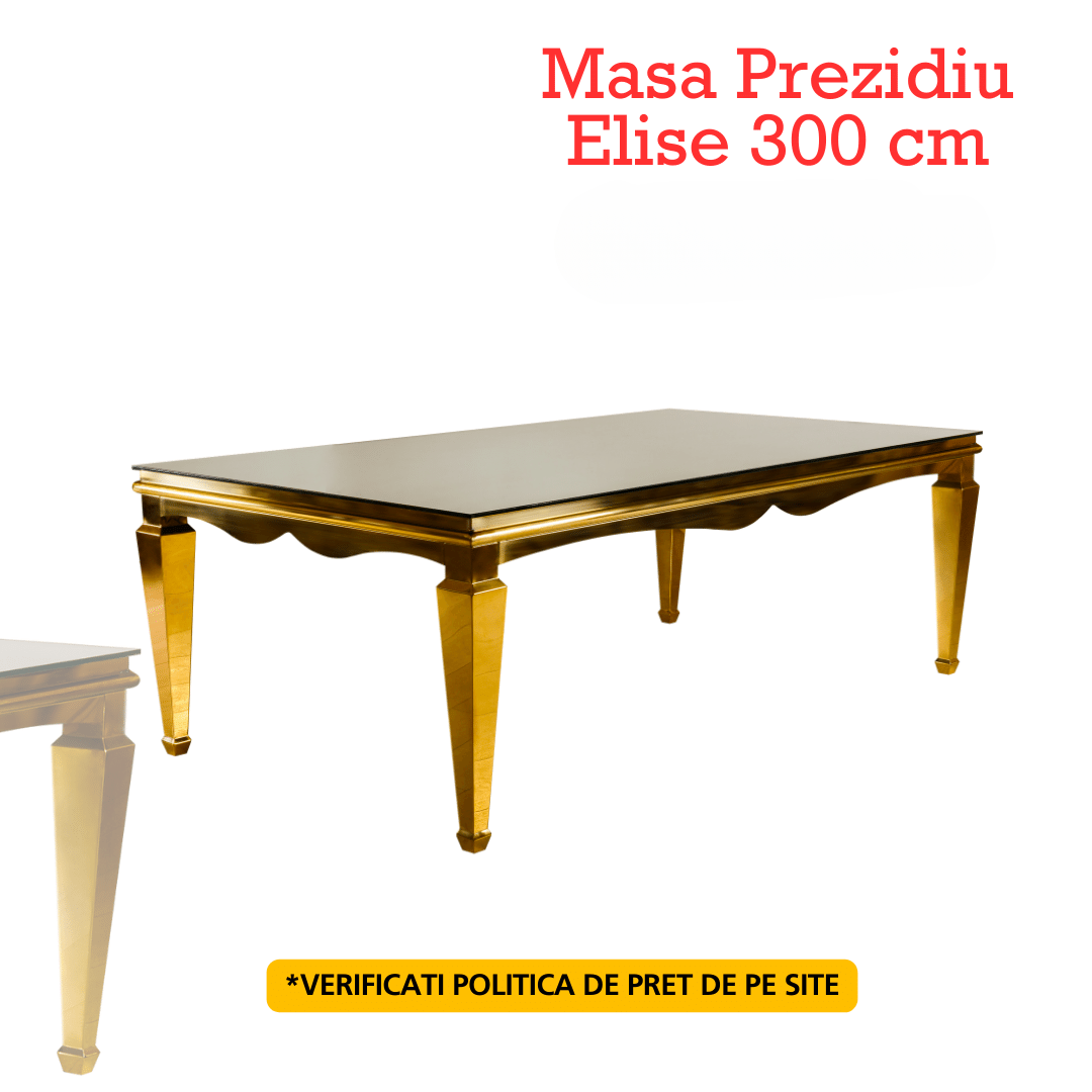 Scaune & Mese Evenimente MASA ELISE 300 KROM