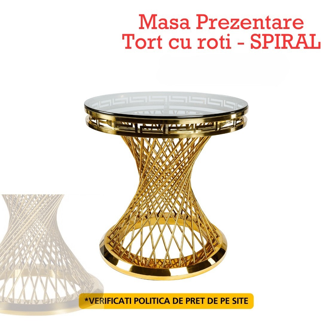 Scaune & Mese Evenimente MASA TORT SPIRAL