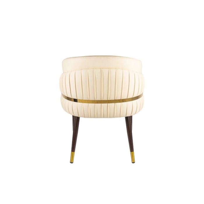 Scaun Arco Lounge din aluminiu, confortabil și rezistent, ideal pentru zone de relaxare la evenimente – spate