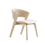 Scaun Fiora din oțel inoxidabil cu design elegant și structură rezistentă, ideal pentru saloane de evenimente, restaurante și hoteluri - fata