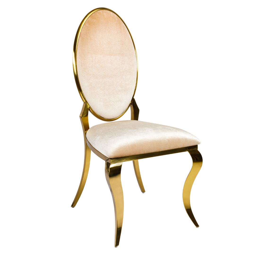 scaun-nunta-elise-superior-otel-inoxidabil-wedeco-semiprofil Scaun Elise Superior Crem - imagine 1