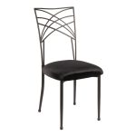 Scaun Queen Chameleon Black