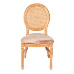 Scaun Louis Wood Ratan Premium - imagine 3
