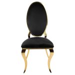 Scaun Elise Superior Negru - imagine 3