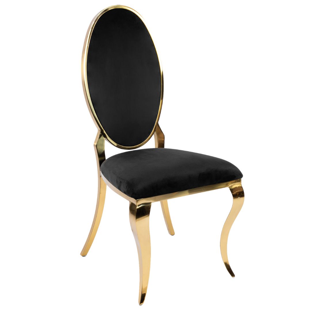 scaun-nunta-elise-black-superior-otel-inoxidabil-wedeco-semiprofil Scaun Elise Superior Negru - imagine 1