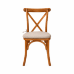 Scaun Crossback Wood Premium Neutral - imagine 2