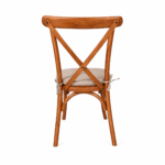 Scaun Crossback Wood Premium Neutral - imagine 3